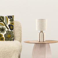 Lampe Camille - Chocolat