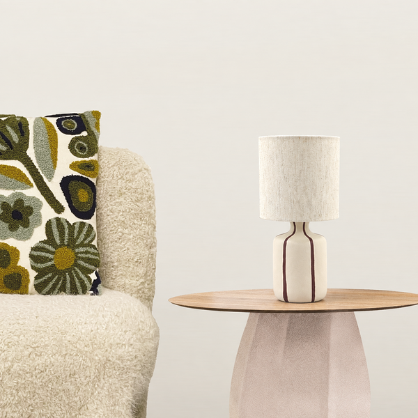 Lampe Camille - Chocolat