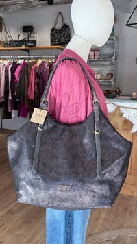 MILA LOUISE - Cabas MALYA - Gris Dark