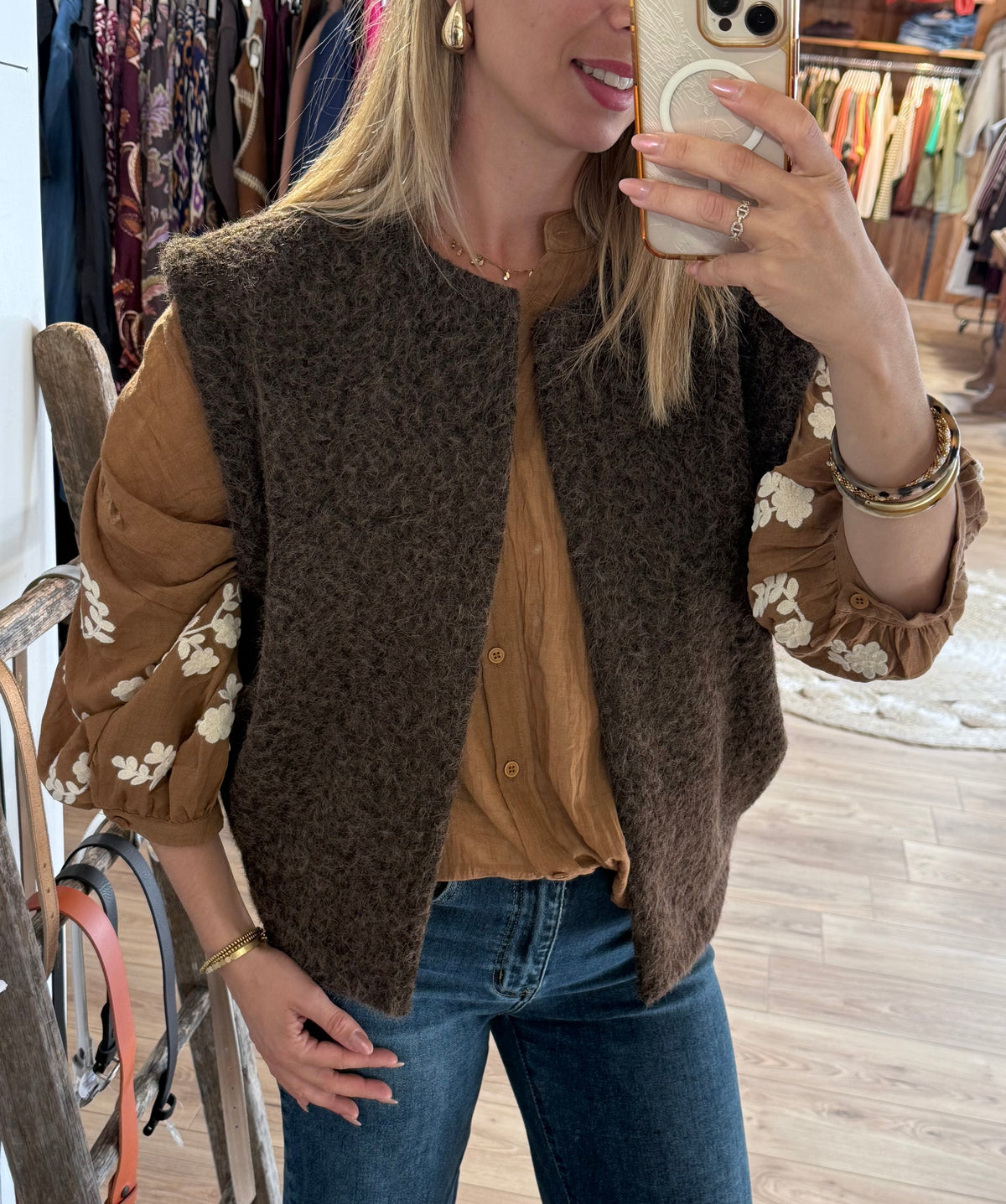 Veste sans manches - Maud
