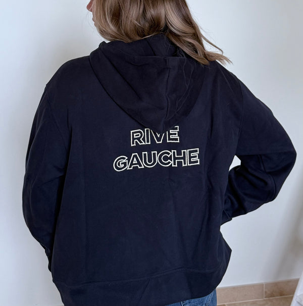 Gilet rive gauche bleu marine gilet oversize tendance vanille concept store contres boutique prêt à porter femme loir et cher tendance automne 2026