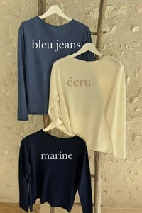 Pull laine et cachemire rouille kaki taupe bleu écru noir pull chaud vanille concept store boutique femme contres prêt à porter femme loir et cher eshop femme 