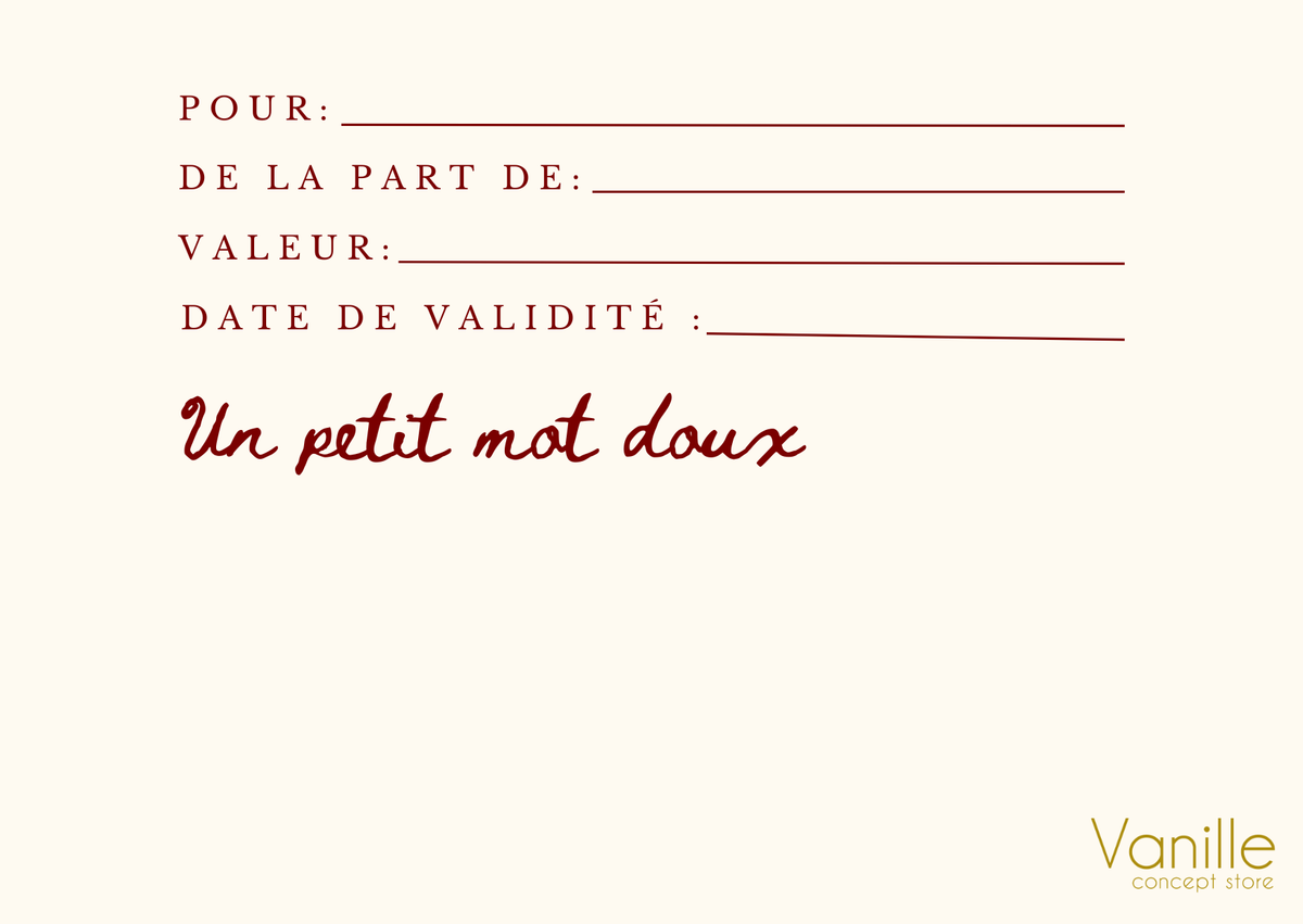 Carte cadeau