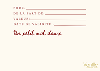 Carte cadeau