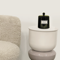 bougie avec cloche en verre senteur grenade opjet vanille concept store loir et cher contres